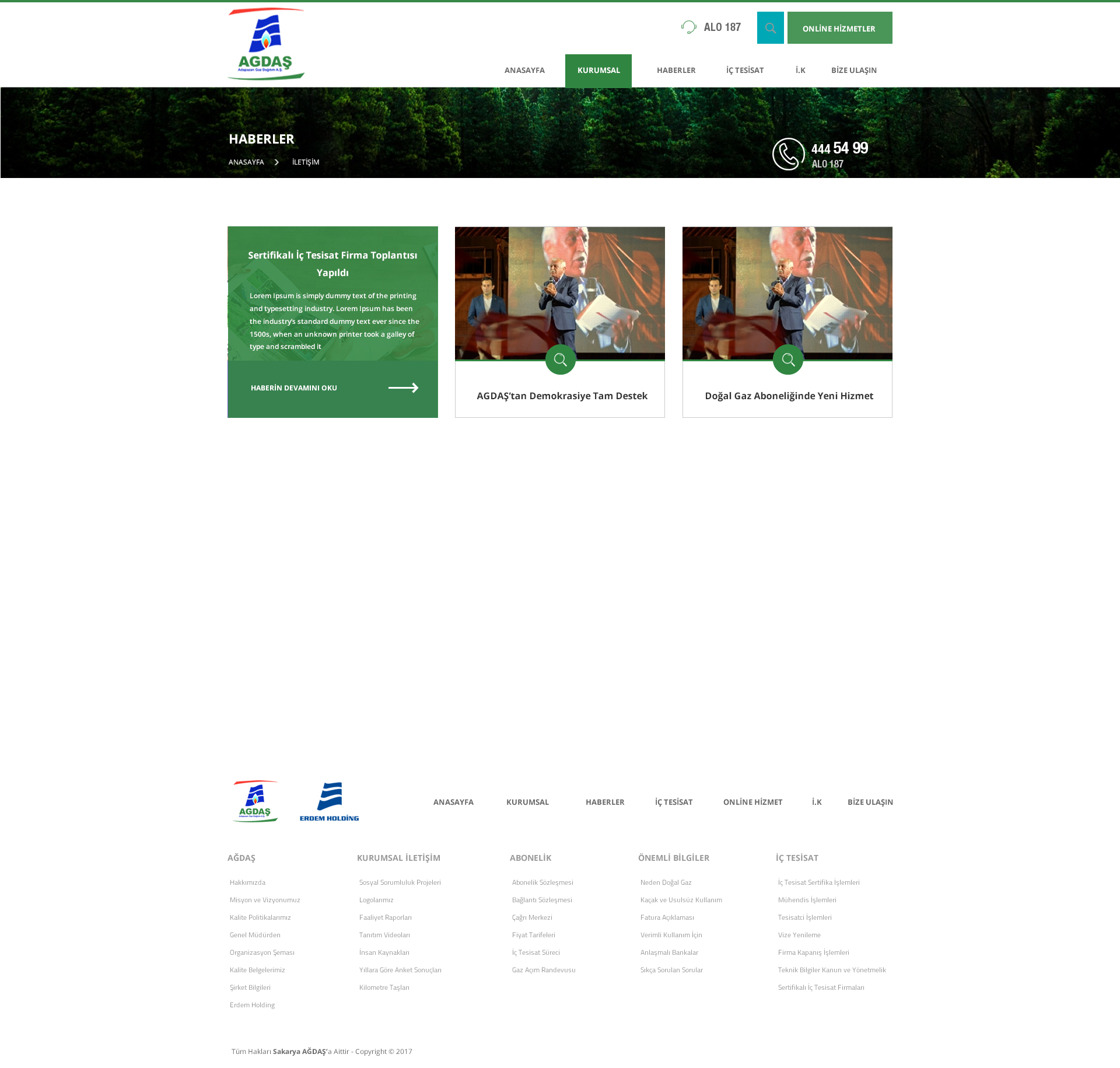 Agdaş Web Site