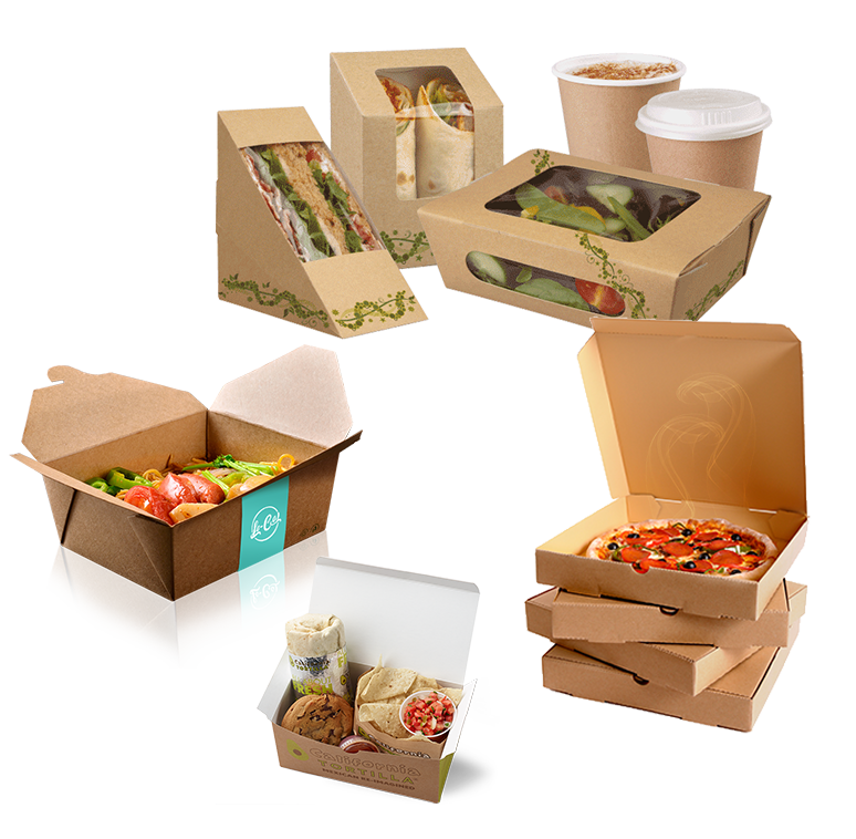 Geri dönüştürülebilir gıda kutular